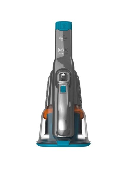 BLACK & DECKER Vacuum Cleaner | BHHV520BF-QW | Cordless operating | Handheld | 18 V | Blue/Gray 1