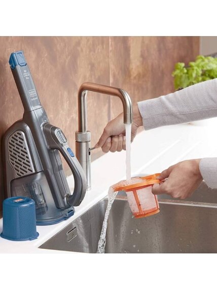 BLACK & DECKER Vacuum Cleaner | BHHV520BF-QW | Cordless operating | Handheld | 18 V | Blue/Gray 4 BLACK & DECKER Vacuum Cleaner | BHHV520BF-QW | Cordless operating | Handheld | 18 V | Blue/Gray 4