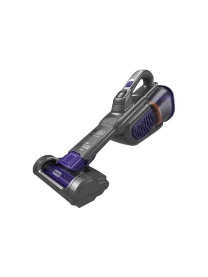 BLACK & DECKER Vacuum Cleaner | BHHV520BFP-QW | Cordless operating | 18 V | Black/Purple