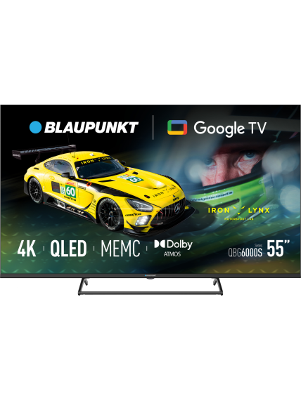 Blaupunkt QLED TV | 55QBG6000S | 55 | Smart TV | Google TV | Black 1 Blaupunkt QLED TV | 55QBG6000S | 55 | Smart TV | Google TV | Black 1
