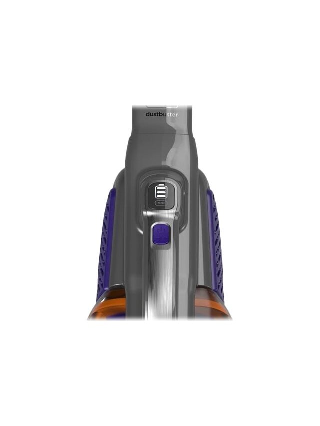 BLACK & DECKER Vacuum Cleaner | BHHV520BFP-QW | Cordless operating | 18 V | Black/Purple 2