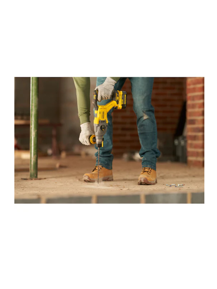BLACK & DECKER Cordless 18V V20 Brushless L-Shape SDS Plus Hammer Drill | SFMCH900B-XJ | 18 V | Lithium-Ion (Li-Ion) 2