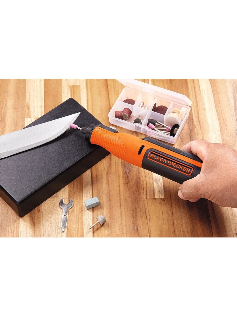 BLACK & DECKER | 8V Cordless Rotary Tool With Kit Box | BCRT8IK-XJ 6 BLACK & DECKER | 8V Cordless Rotary Tool With Kit Box | BCRT8IK-XJ 6