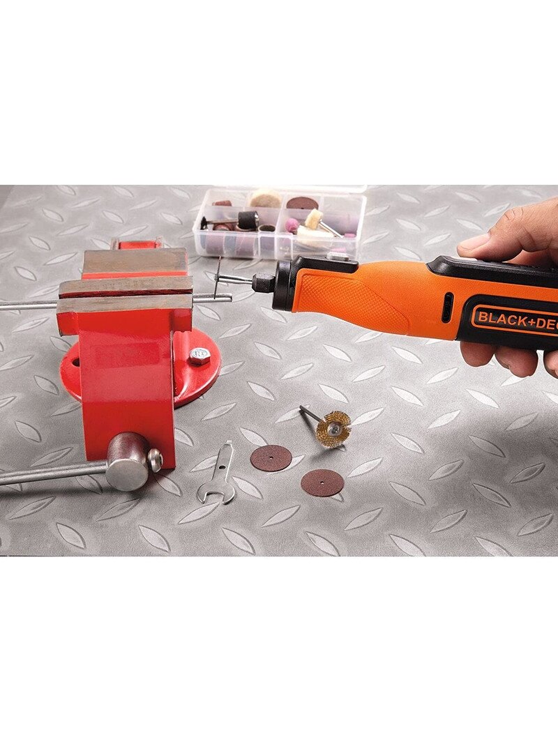 BLACK & DECKER | 8V Cordless Rotary Tool With Kit Box | BCRT8IK-XJ 1 BLACK & DECKER | 8V Cordless Rotary Tool With Kit Box | BCRT8IK-XJ 1