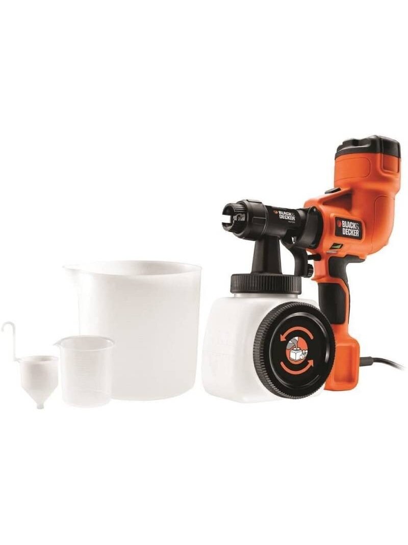 BLACK & DECKER | Paint Spray Gun, 1200 ml | HVLP200-QS 1 BLACK & DECKER | Paint Spray Gun, 1200 ml | HVLP200-QS 1