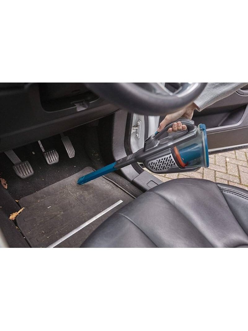 BLACK & DECKER Vacuum Cleaner | BHHV520BF-QW | Cordless operating | Handheld | 18 V | Blue/Gray 5