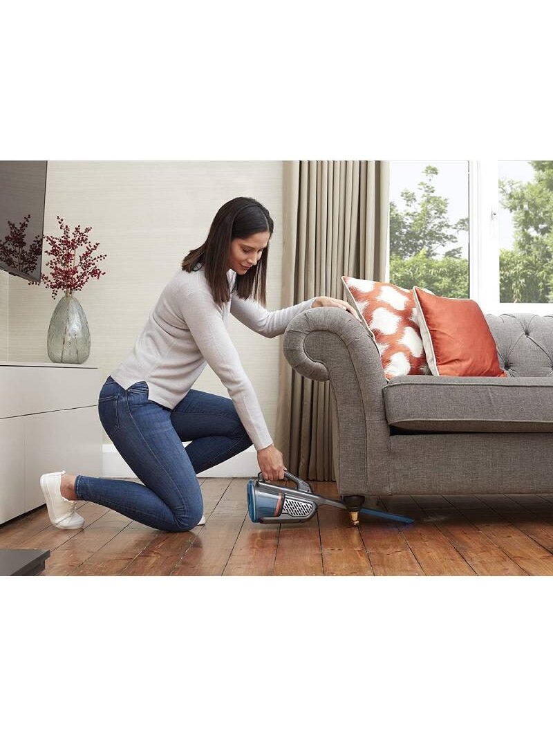 BLACK & DECKER Vacuum Cleaner | BHHV520BF-QW | Cordless operating | Handheld | 18 V | Blue/Gray 6 BLACK & DECKER Vacuum Cleaner | BHHV520BF-QW | Cordless operating | Handheld | 18 V | Blue/Gray 6
