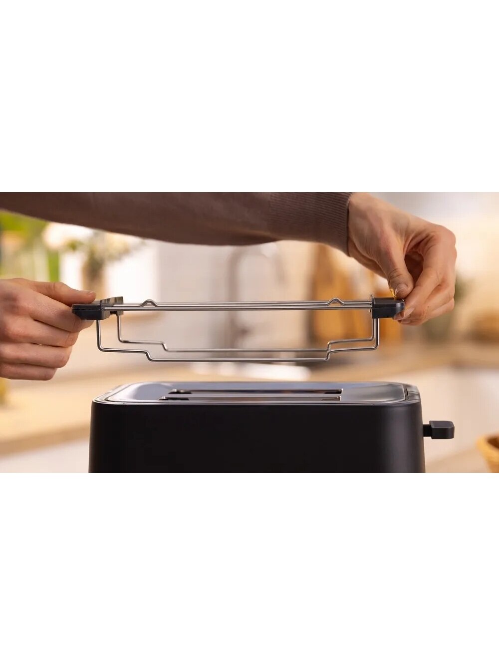 Bosch Compact Toaster | TAT3M123 MyMoment | Power 950 W | Number of slots 2 | Housing material Plastic | Black 5 Bosch Compact Toaster | TAT3M123 MyMoment | Power 950 W | Number of slots 2 | Housing material Plastic | Black 5