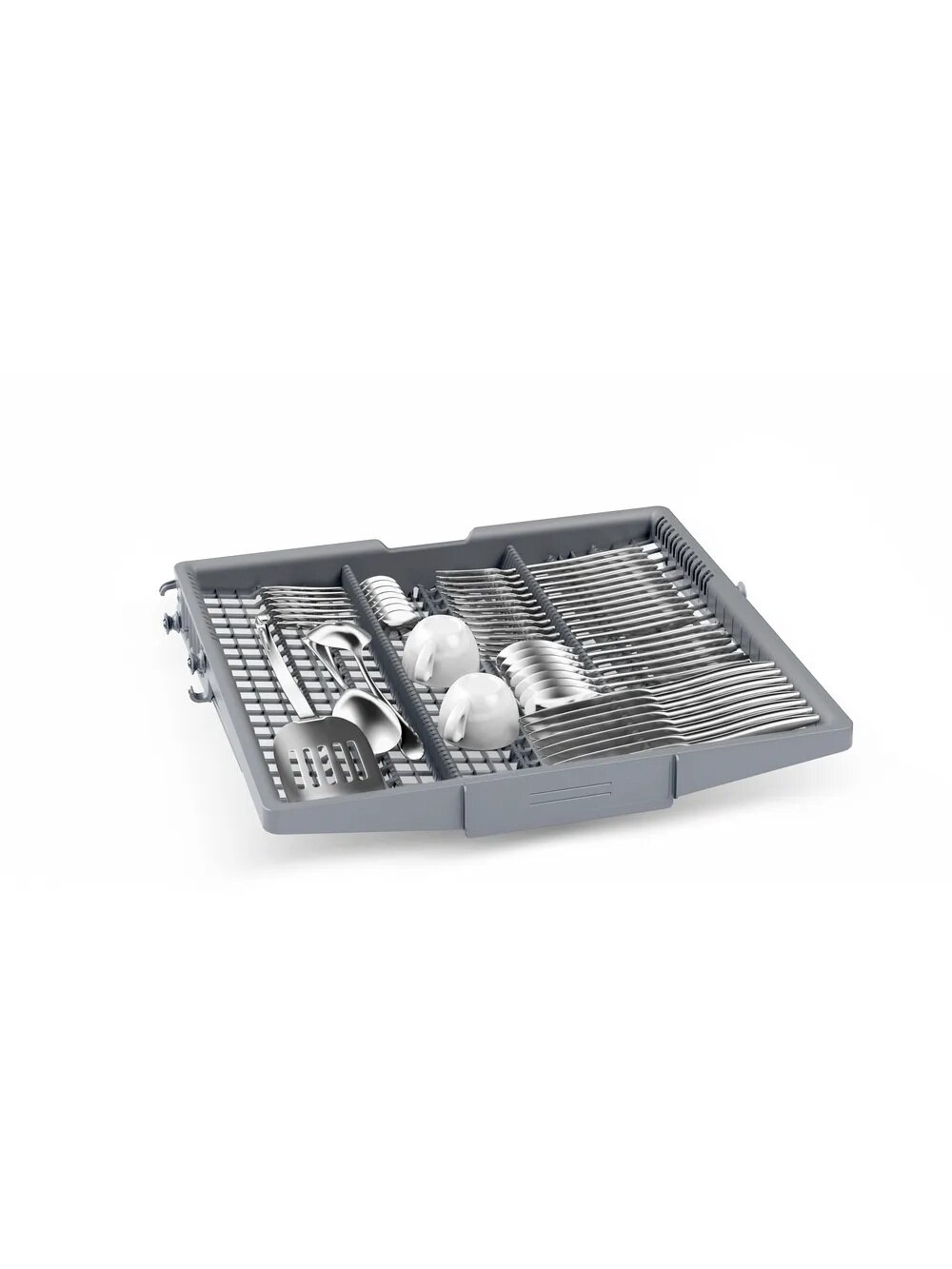 Bosch Dishwasher | SMU4HMW02S | Built-in | Width 60 cm | Number of place settings 14 | Number of programs 6 | Energy efficiency class D | Display | AquaStop function | White 2