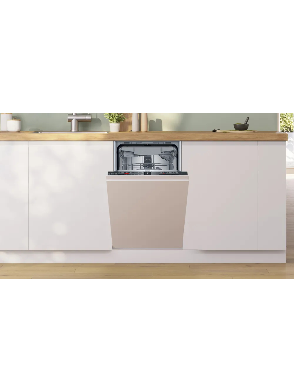 Bosch Dishwasher | SPV2HMX42E | Built-in | Width 45 cm | Number of place settings 10 | Number of programs 5 | Energy efficiency class E | Display | White 1 Bosch Dishwasher | SPV2HMX42E | Built-in | Width 45 cm | Number of place settings 10 | Number of programs 5 | Energy efficiency class E | Display | White 1
