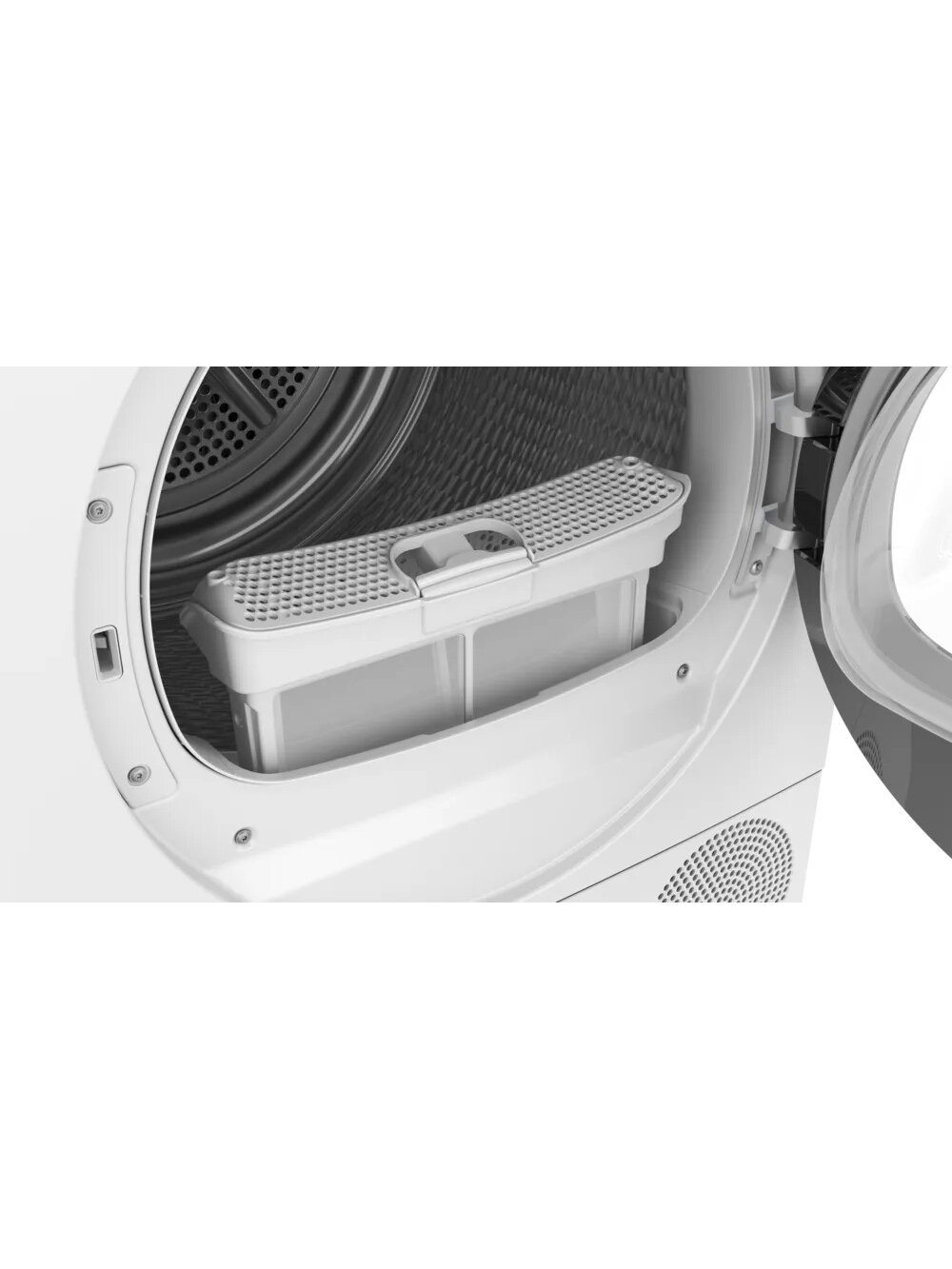 Bosch Dryer Machine with Heat Pump | WQG2450ISN | Energy efficiency class Class D | Front loading | 9 kg | LCD | Depth 61.3 cm | White 4