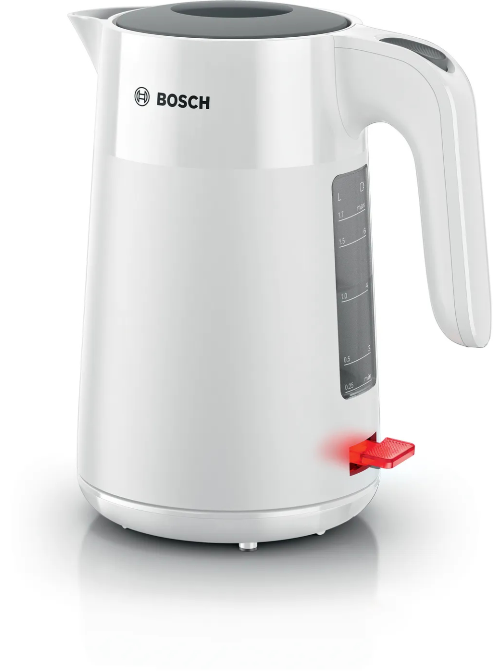 Bosch Kettle | TWK2M161 MyMoment | Electric | 2400 W | 1.7 L | Plastic | 360° rotational base | White Bosch Kettle | TWK2M161 MyMoment | Electric | 2400 W | 1.7 L | Plastic | 360° rotational base | White