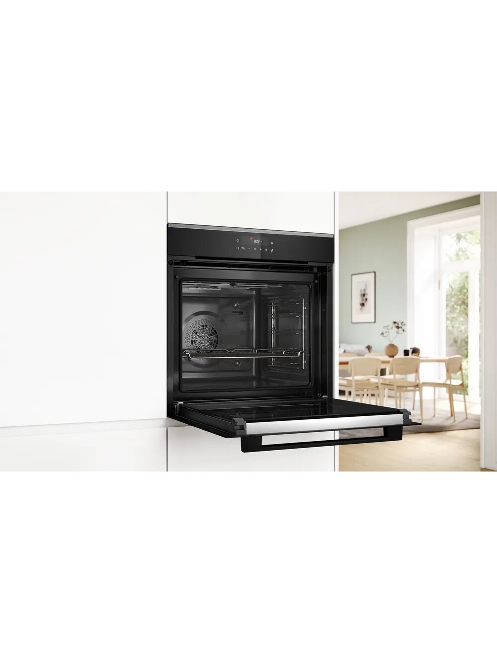 Bosch Oven | HBA272BB3 | 71 L | Electric | Pyrolysis/Hydrolytic | Touch control | Height 59.5 cm | Width 59.4 cm | Black 3 Bosch Oven | HBA272BB3 | 71 L | Electric | Pyrolysis/Hydrolytic | Touch control | Height 59.5 cm | Width 59.4 cm | Black 3