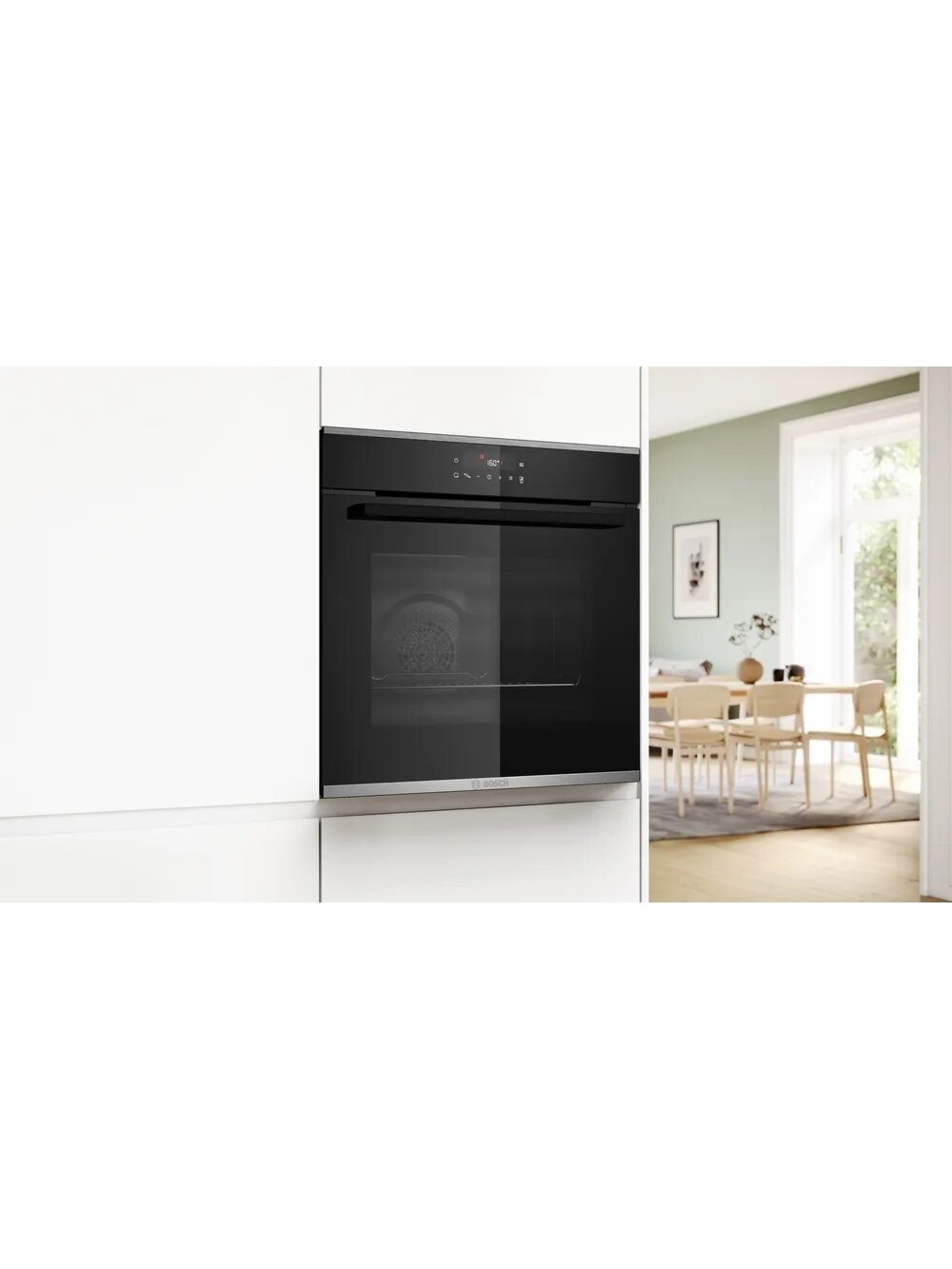 Bosch Oven | HBA272BB3 | 71 L | Electric | Pyrolysis/Hydrolytic | Touch control | Height 59.5 cm | Width 59.4 cm | Black 4 Bosch Oven | HBA272BB3 | 71 L | Electric | Pyrolysis/Hydrolytic | Touch control | Height 59.5 cm | Width 59.4 cm | Black 4