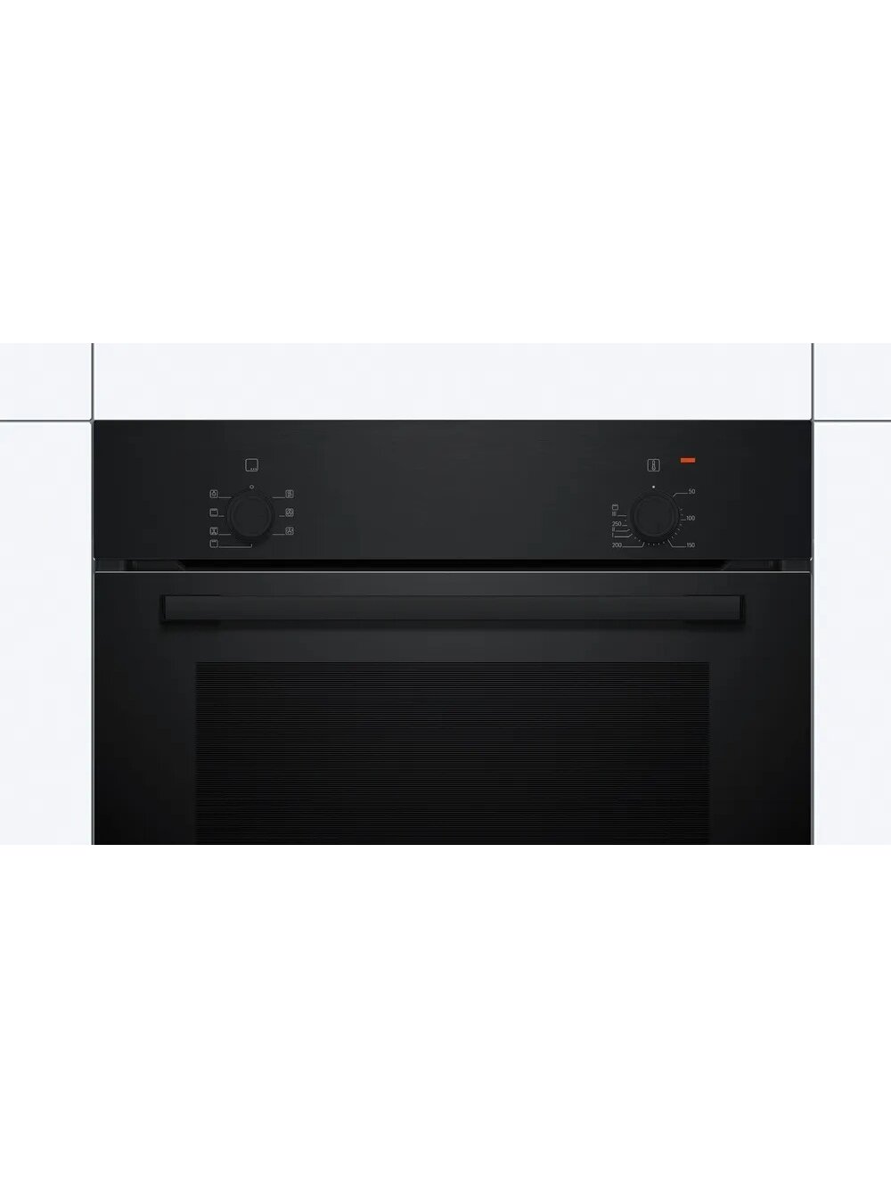 Bosch Oven | HBF010BA1 | 66 L | Electric | Manual | Knobs | Height 59.5 cm | Width 59.4 cm | Black 1