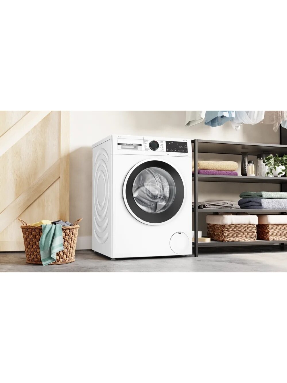 Bosch Washing Machine | WGG254FVSN | Energy efficiency class A | Front loading | Washing capacity 10 kg | 1400 RPM | Depth 63 cm | Width 60 cm | Display | LED | Steam function | White 7 Bosch Washing Machine | WGG254FVSN | Energy efficiency class A | Front loading | Washing capacity 10 kg | 1400 RPM | Depth 63 cm | Width 60 cm | Display | LED | Steam function | White 7