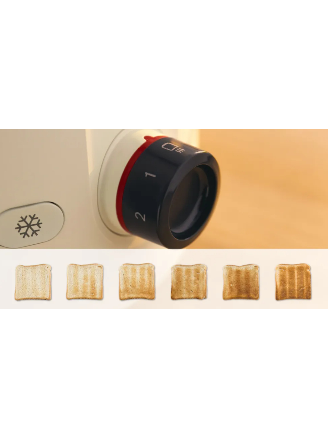 Bosch Toaster | TAT2M127 MyMoment | Power 950 W | Number of slots 2 | Housing material Plastic | Beige 2 Bosch Toaster | TAT2M127 MyMoment | Power 950 W | Number of slots 2 | Housing material Plastic | Beige 2