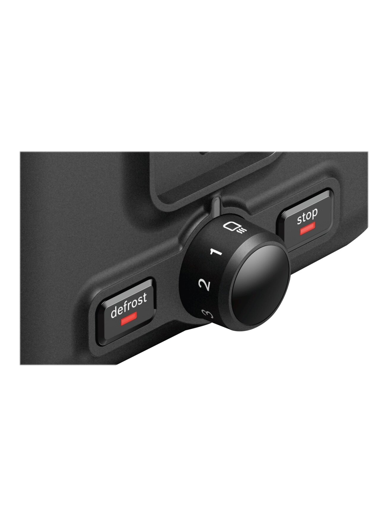 Bosch | DesignLine Toaster | TAT3P423 | Power 970 W | Number of slots 2 | Housing material Stainless steel | Black 6 Bosch | DesignLine Toaster | TAT3P423 | Power 970 W | Number of slots 2 | Housing material Stainless steel | Black 6