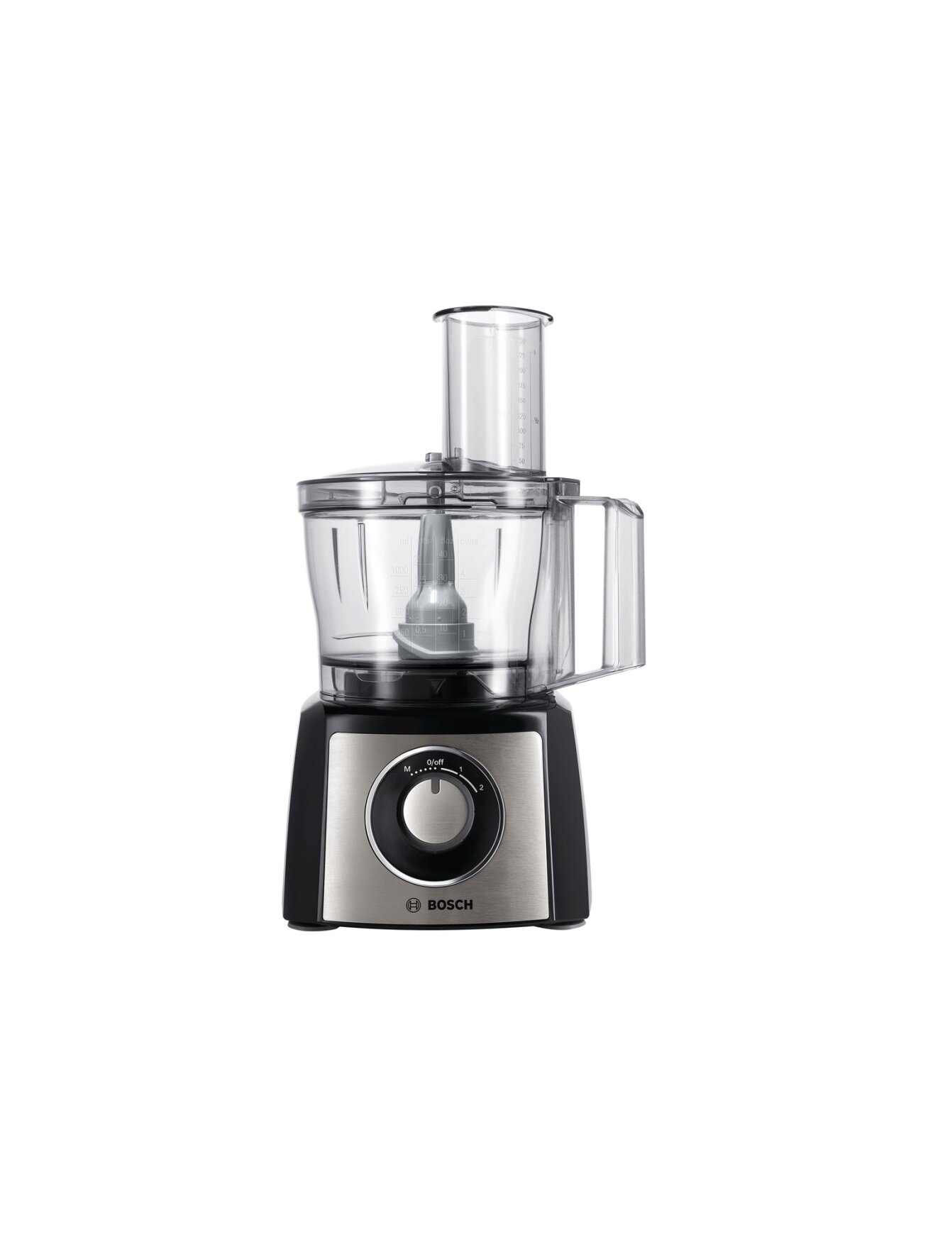 Bosch | Food Processor | MCM3401M | 800 W | Number of speeds 2 | Bowl capacity 2.3 L | Blender | Meat mincer | Black/Stainless steel Bosch | Food Processor | MCM3401M | 800 W | Number of speeds 2 | Bowl capacity 2.3 L | Blender | Meat mincer | Black/Stainless steel