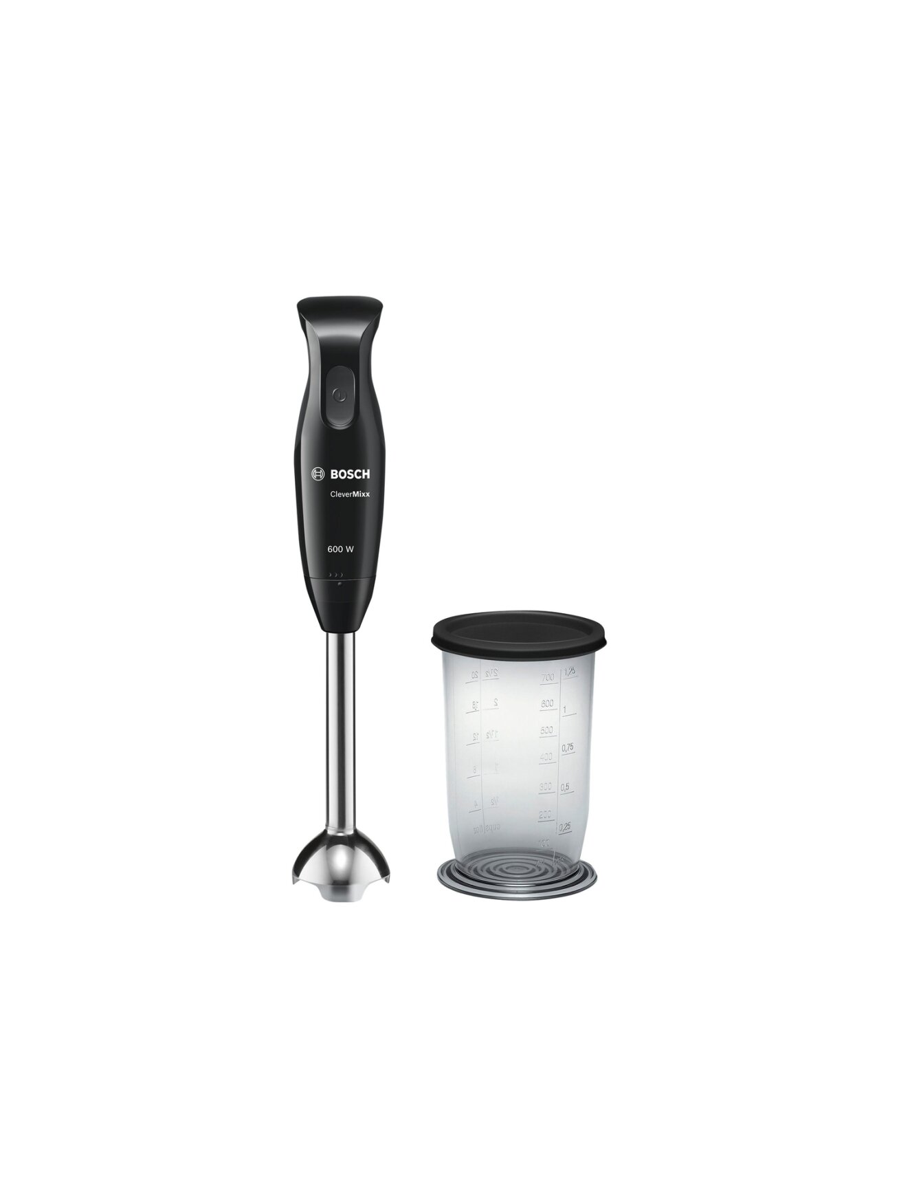 Bosch | Hand Blender | MSM2610B CleverMixx | Hand Blender | 600 W | Number of speeds 1 | Black/Grey Bosch | Hand Blender | MSM2610B CleverMixx | Hand Blender | 600 W | Number of speeds 1 | Black/Grey