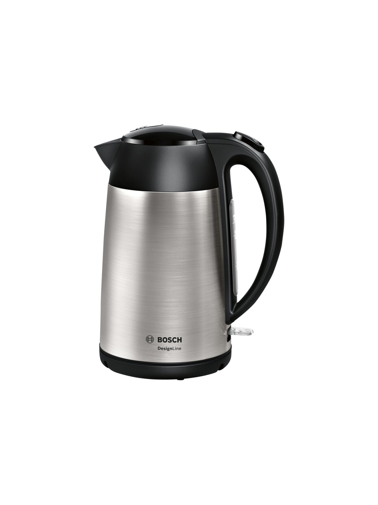 Bosch | Kettle | DesignLine TWK3P420 | Electric | 2400 W | 1.7 L | Stainless steel | 360° rotational base | Stainless steel/Black 2 Bosch | Kettle | DesignLine TWK3P420 | Electric | 2400 W | 1.7 L | Stainless steel | 360° rotational base | Stainless steel/Black 2