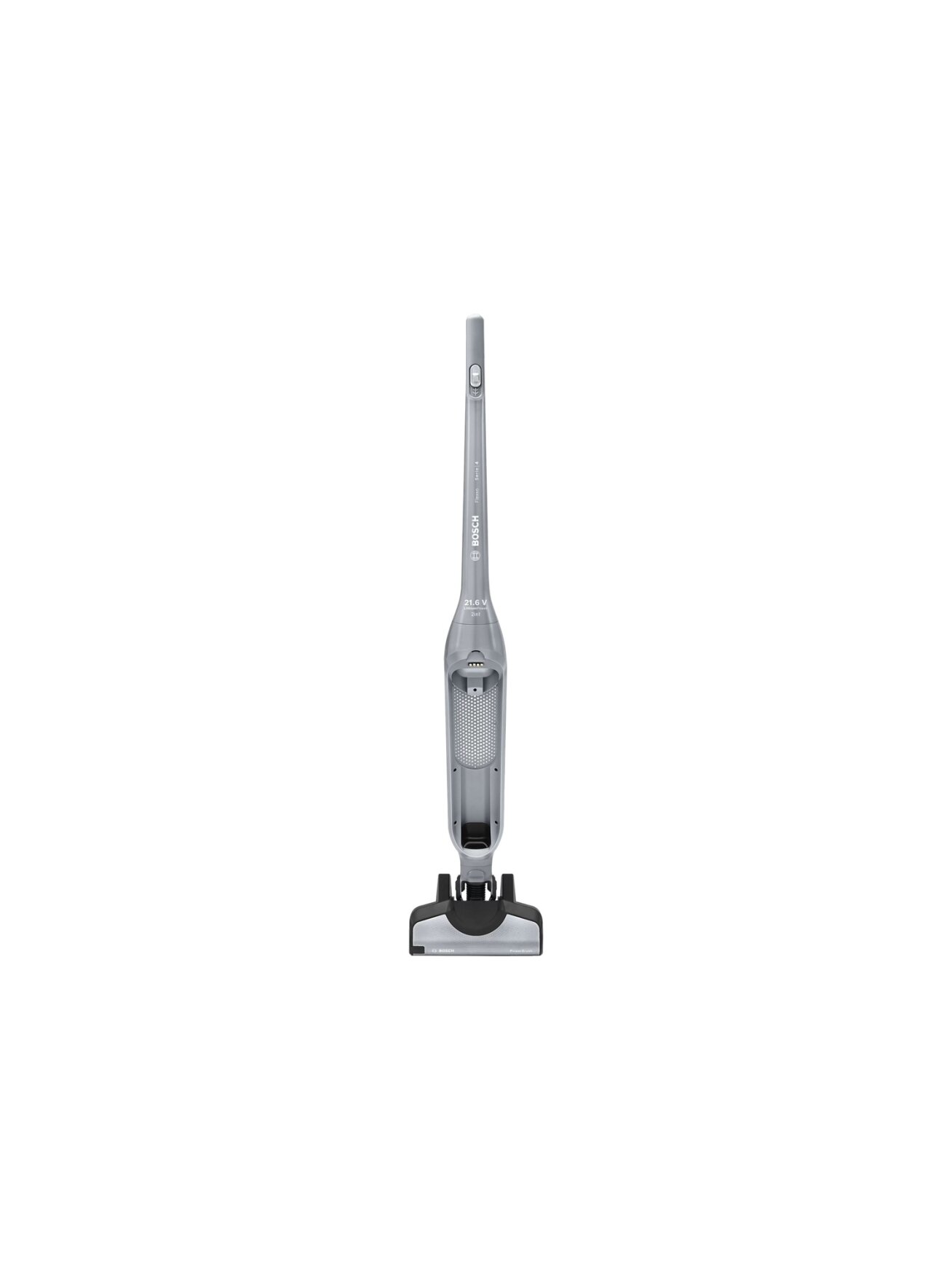 Bosch Vacuum Cleaner | BCH3P210 Series 4 | Cordless operating | Handstick | 21.6 V | Operating time (max) 50 min | Silver | Warranty 24 month(s) 2 Bosch Vacuum Cleaner | BCH3P210 Series 4 | Cordless operating | Handstick | 21.6 V | Operating time (max) 50 min | Silver | Warranty 24 month(s) 2