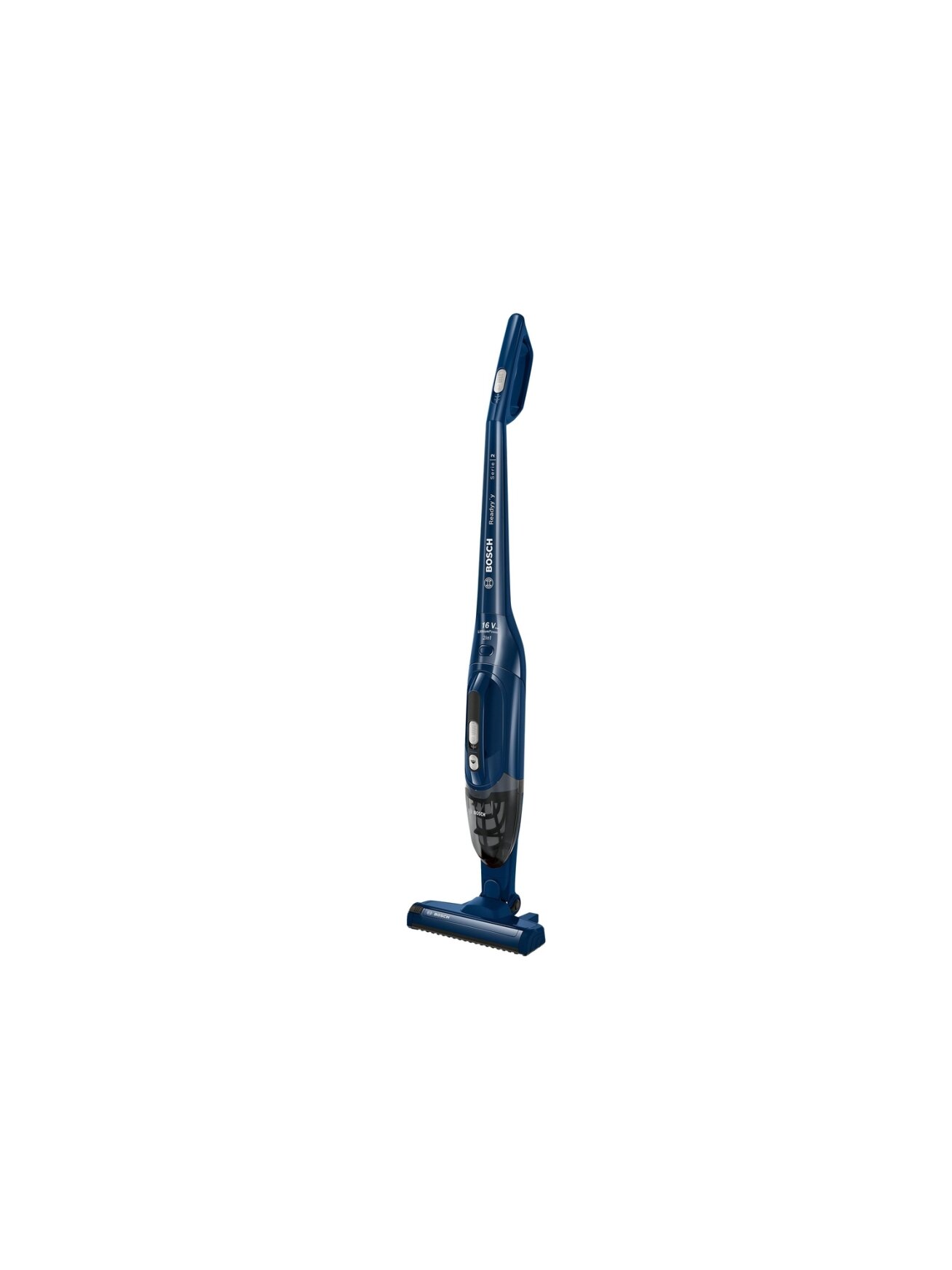 Bosch | Vacuum Cleaner | Readyy'y 16Vmax BBHF216 | Cordless operating | Handstick and Handheld | - W | 14.4 V | Operating time (max) 36 min | Blue | Warranty 24 month(s) | Battery warranty 24 month(s) 1 Bosch | Vacuum Cleaner | Readyy'y 16Vmax BBHF216 | Cordless operating | Handstick and Handheld | - W | 14.4 V | Operating time (max) 36 min | Blue | Warranty 24 month(s) | Battery warranty 24 month(s) 1