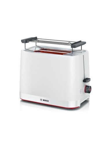 Bosch Compact Toaster | TAT3M121 MyMoment | Number of slots 2 | Housing material Plastic | White