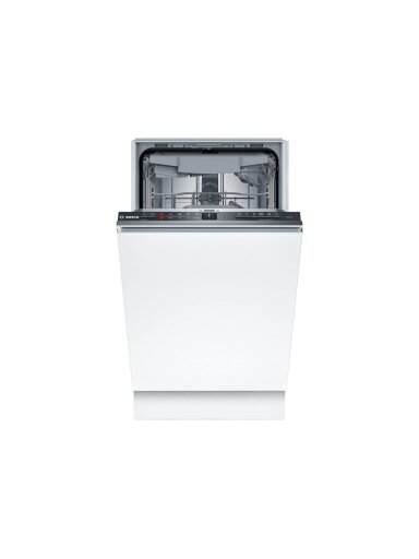 Bosch Dishwasher | SPV2HMX42E | Built-in | Width 45 cm | Number of place settings 10 | Number of programs 5 | Energy efficiency class E | Display | White Bosch Dishwasher | SPV2HMX42E | Built-in | Width 45 cm | Number of place settings 10 | Number of programs 5 | Energy efficiency class E | Display | White