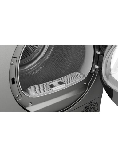 Bosch Dryer Machine with Heat Pump | WQG245DXSN | Energy efficiency class Class C | Front loading | 9 kg | Condensation | LCD | Depth 61.3 cm | Grey Bosch Dryer Machine with Heat Pump | WQG245DXSN | Energy efficiency class Class C | Front loading | 9 kg | Condensation | LCD | Depth 61.3 cm | Grey