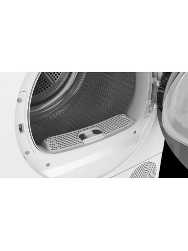 Bosch Dryer machine with heat pump | WTH85V0MSN | Energy efficiency class E | Front loading | 8 kg | LED | Depth 61 cm | White Bosch Dryer machine with heat pump | WTH85V0MSN | Energy efficiency class E | Front loading | 8 kg | LED | Depth 61 cm | White