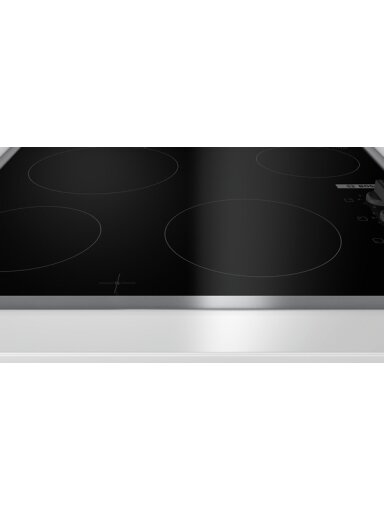 Bosch | Hob | PKE645CA2E | Vitroceramic | Number of burners/cooking zones 4 | Rotary knobs | Black Bosch | Hob | PKE645CA2E | Vitroceramic | Number of burners/cooking zones 4 | Rotary knobs | Black