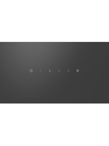 Bosch | Hood | DWK65DK60 | Wall mounted | Energy efficiency class A | Width 59 cm | 430 m³/h | Electronic control | LED | Black