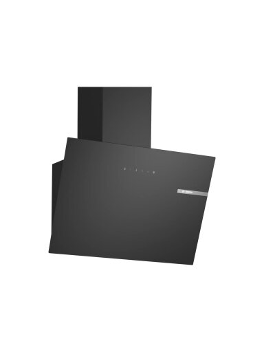Bosch | Hood | DWK65DK60 | Wall mounted | Energy efficiency class A | Width 59 cm | 430 m³/h | Electronic control | LED | Black