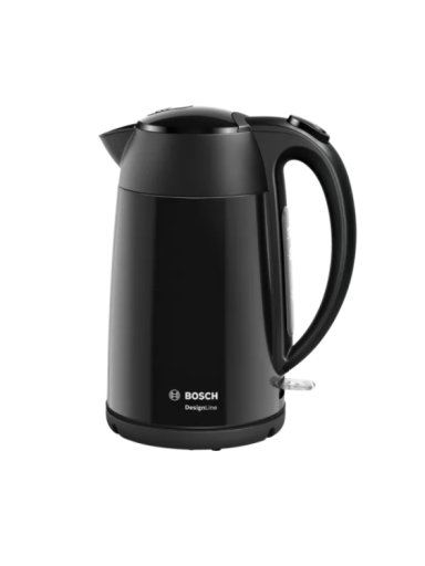 Bosch | Kettle | DesignLine TWK3P423 | Electric | 2400 W | 1.7 L | Stainless steel | 360° rotational base | Jet black polished