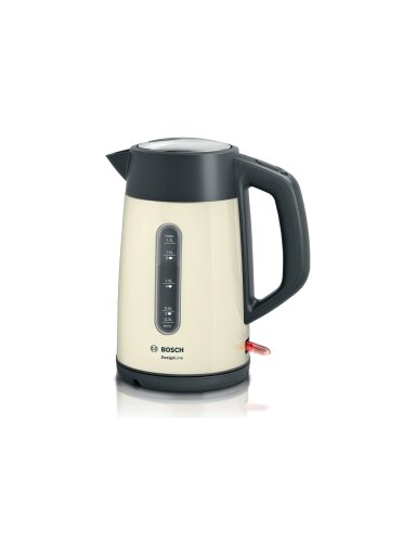 Bosch | Kettle | TWK4P437 | Electric | 2400 W | 1.7 L | Stainless steel | Beige Bosch | Kettle | TWK4P437 | Electric | 2400 W | 1.7 L | Stainless steel | Beige