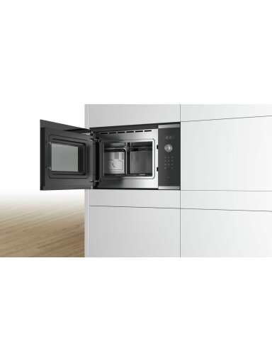 Bosch | Microwave Oven | BFL554MS0 | Built-in | 31.5 L | 900 W | Stainless steel Bosch | Microwave Oven | BFL554MS0 | Built-in | 31.5 L | 900 W | Stainless steel