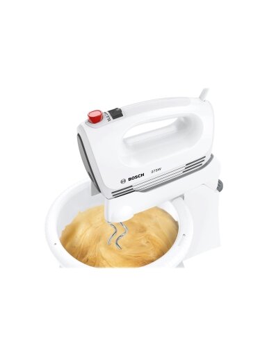 Bosch | Mixer | CleverMixx MFQ2600G | Mixer with bowl | 375 W | Number of speeds 4 | Turbo mode | White