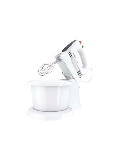 Bosch | Mixer | CleverMixx MFQ2600G | Mixer with bowl | 375 W | Number of speeds 4 | Turbo mode | White