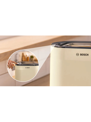 Bosch Toaster | TAT2M127 MyMoment | Power 950 W | Number of slots 2 | Housing material Plastic | Beige