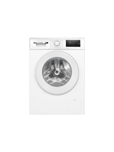 Bosch Washing machine | WAN2808LSN | Energy efficiency class A | Front loading | Washing capacity 8 kg | 1400 RPM | Depth 63 cm | Width 60 cm | Display | LED | Steam function | White