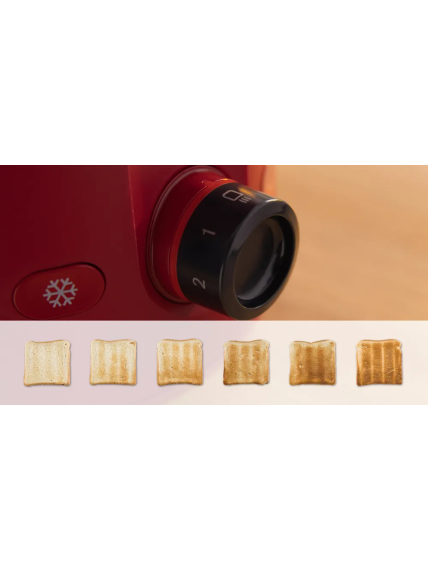 Bosch Compact Toaster | TAT2M124 MyMoment | Power 950 W | Number of slots 2 | Housing material Plastic | Red 3 Bosch Compact Toaster | TAT2M124 MyMoment | Power 950 W | Number of slots 2 | Housing material Plastic | Red 3