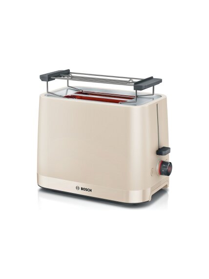 Bosch Compact Toaster | TAT3M124 MyMoment | Number of slots 2 | Housing material Plastic | Red