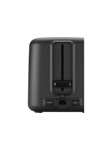 Bosch | DesignLine Toaster | TAT3P423 | Power 970 W | Number of slots 2 | Housing material Stainless steel | Black 2