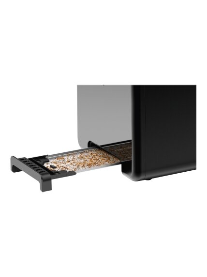 Bosch | DesignLine Toaster | TAT3P423 | Power 970 W | Number of slots 2 | Housing material Stainless steel | Black 5 Bosch | DesignLine Toaster | TAT3P423 | Power 970 W | Number of slots 2 | Housing material Stainless steel | Black 5