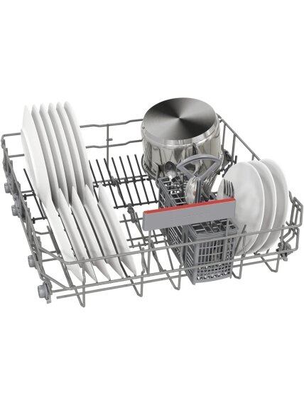 Bosch Dishwasher | SMU4HMW02S | Built-in | Width 60 cm | Number of place settings 14 | Number of programs 6 | Energy efficiency class D | Display | AquaStop function | White 4