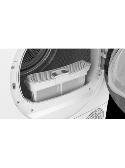 Bosch Dryer machine with heat pump | WTH85V0MSN | Energy efficiency class E | Front loading | 8 kg | LED | Depth 61 cm | White 2