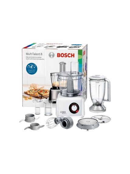 Bosch | Food Processor MultiTalent 8 | MC812W501 | 1000 W | Number of speeds 2 | Bowl capacity 3.9 L | Blender | White 2 Bosch | Food Processor MultiTalent 8 | MC812W501 | 1000 W | Number of speeds 2 | Bowl capacity 3.9 L | Blender | White 2