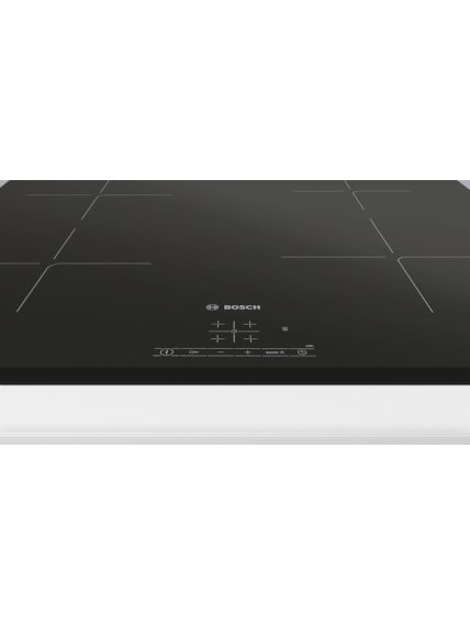Bosch | Hob | PUE63KBB6E | Induction | Number of burners/cooking zones 4 | Touch | Timer | Black 2