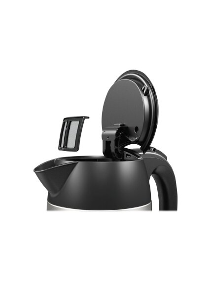 Bosch | Kettle | DesignLine TWK3P420 | Electric | 2400 W | 1.7 L | Stainless steel | 360° rotational base | Stainless steel/Black 3